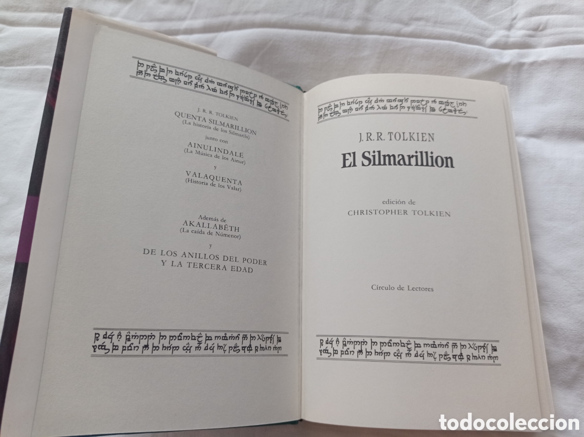 Libros de segunda mano: Tolkien - El Silmarillion - Foto 3