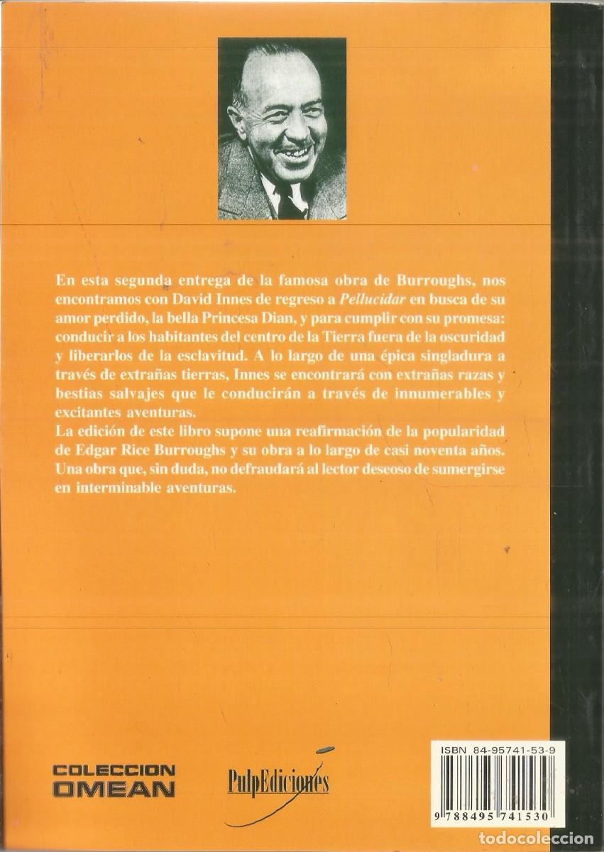 Libros de segunda mano: EDGAR RICE BURROUGHS. PELLUCIDAR. PULP EDICIONES - Foto 2