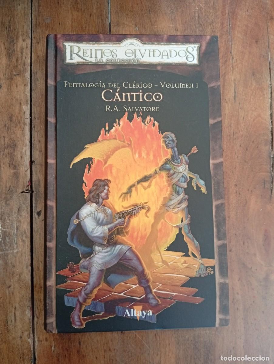 Second hand books: SALVATORE, R.A. Reinos olvidados. Pentalog&iacute;a del Cl&eacute;rigo. I: C&aacute;ntico