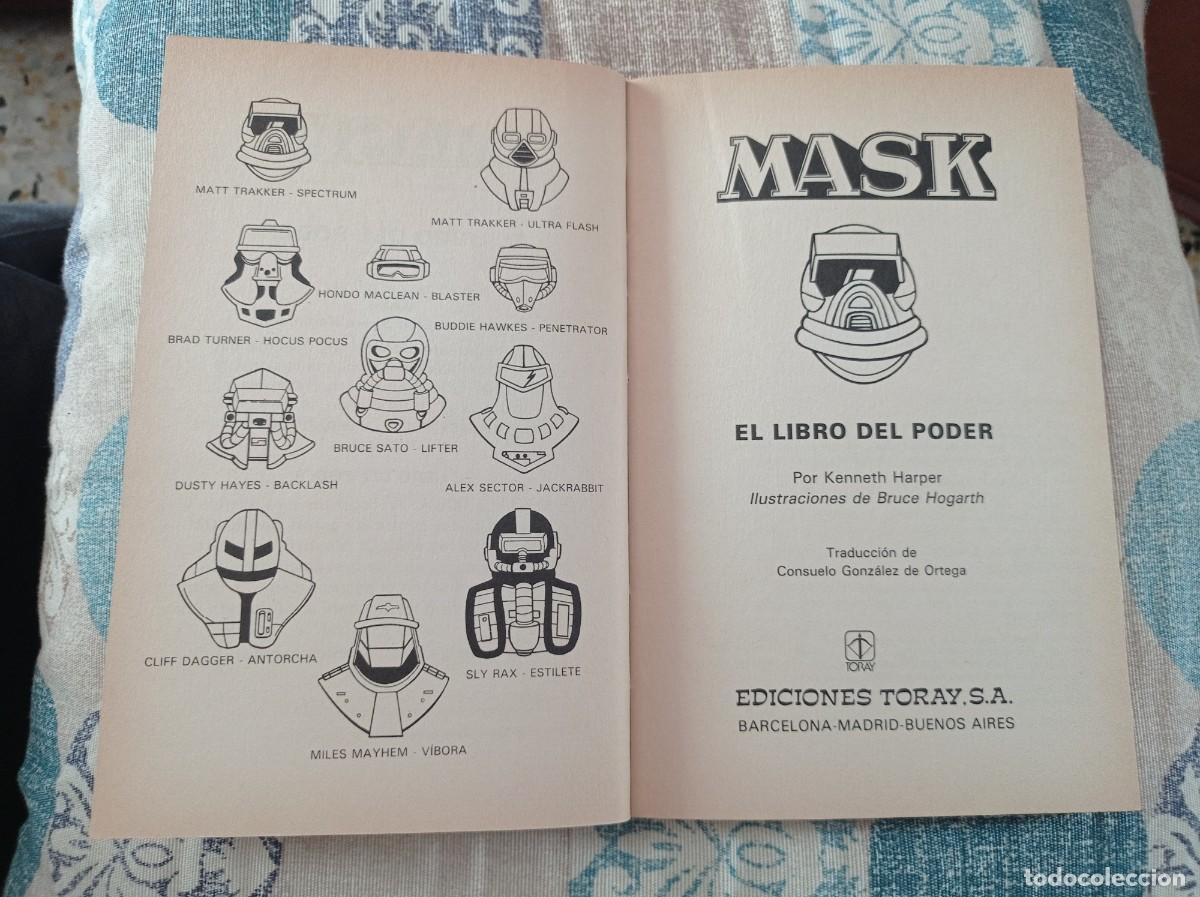 Libros de segunda mano: MASK 4 - El Libro Del Poder - 1989 - Ediciones Toray - Foto 4