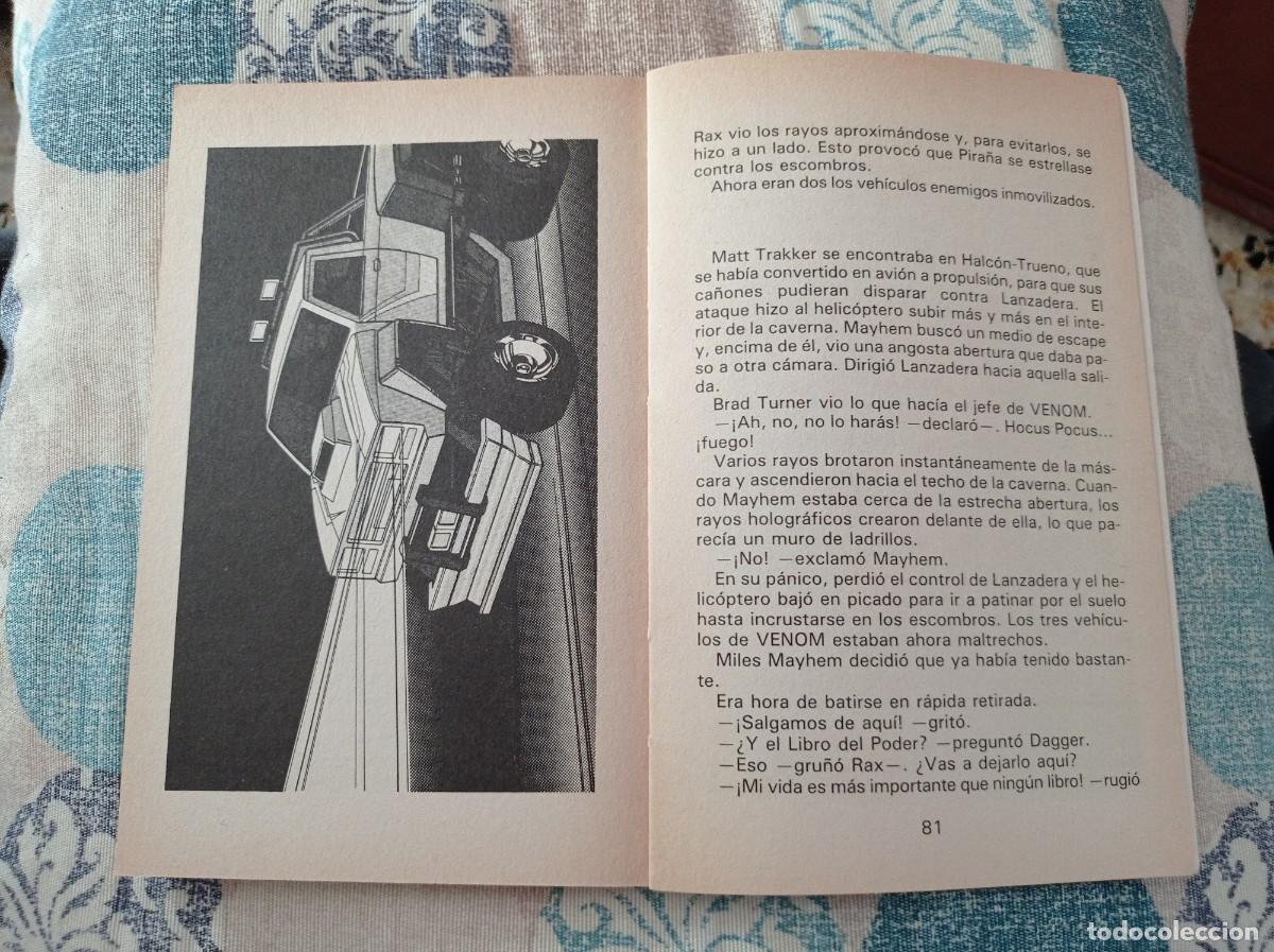 Libros de segunda mano: MASK 4 - El Libro Del Poder - 1989 - Ediciones Toray - Foto 7