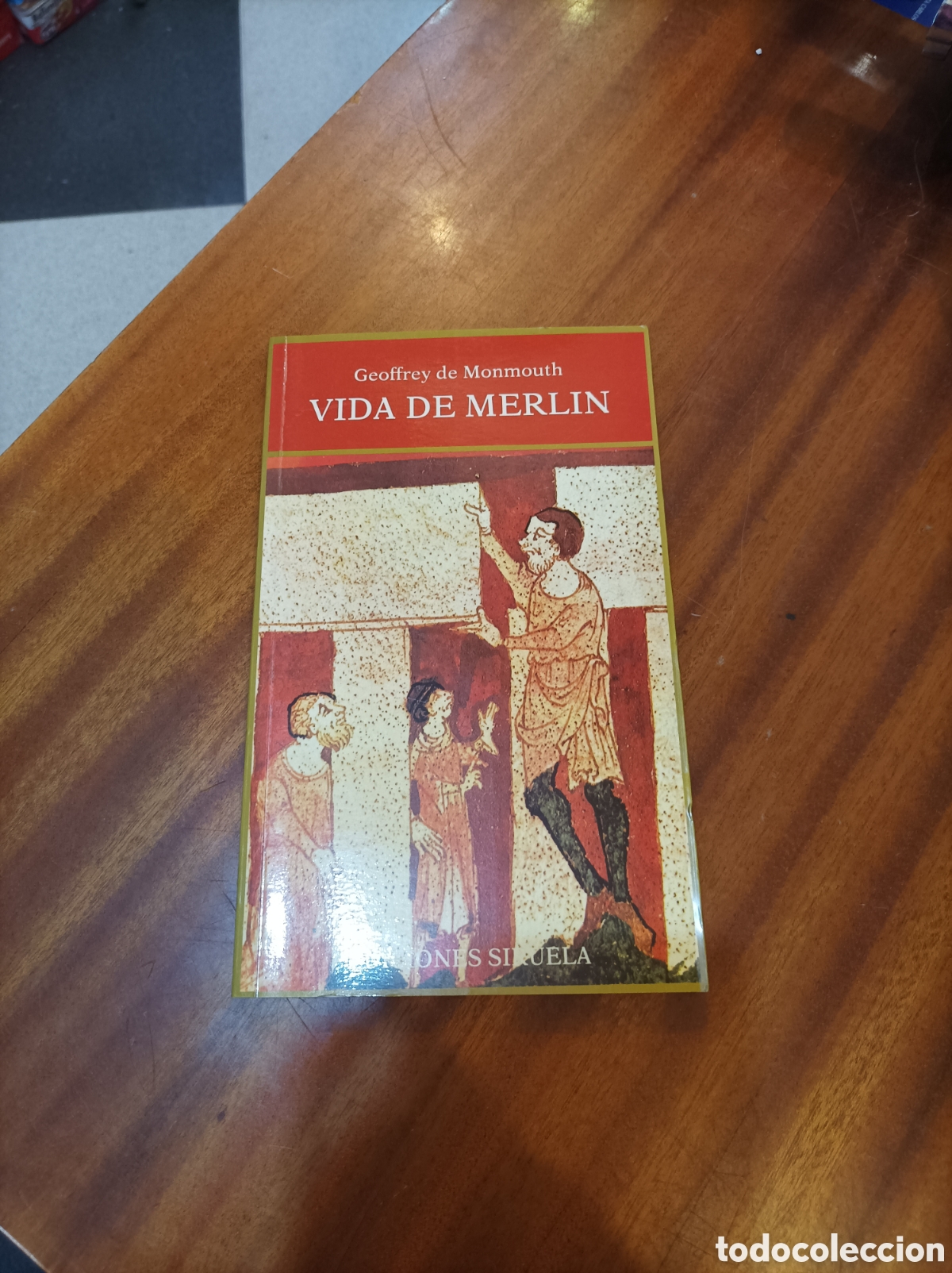 Gebrauchte B&uuml;cher: VIDA DE MERL&Iacute;N .GEOFFREY DEMONMOUTH.EDICIONES SIRUELA.1994