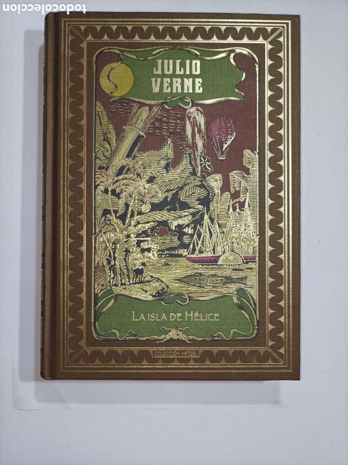 Libri di seconda mano: JULIO VERNE. LA ISLA DE H&Eacute;LICE. COLECCI&Oacute;N HETZEL. RBA.