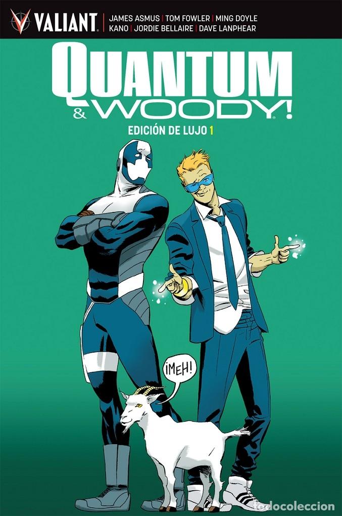 Second hand books: QUANTUM & WOODY - INTEGRAL 1 - ASMUS, JAMES - EDITORES VARIOS - 2018 - VALIANT - QUANTUM & WOODY DX
