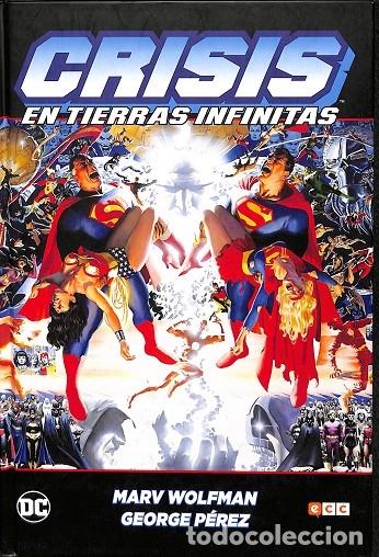 Second hand books: CRISIS EN TIERRAS INFINITAS - P&Eacute;REZ, GEORGE/WOLFMAN, MARV - ECC Ediciones - 2017, 1&ordf; ed.