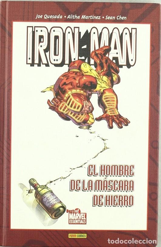 Libros de segunda mano: IRON MAN HOMBRE MASCARA HIERRO - quesada, joe - Dirac Dist - 2008 - BEST OF MARVEL ESSENTIALS