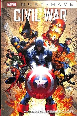 Livros em segunda m&atilde;o: MARVEL MUST HAVE CIVIL WAR - VARIOS AUTORES - PANINI (COMICS) - 2022