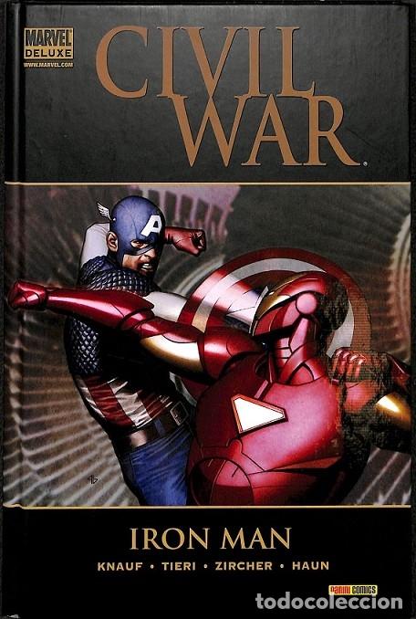 Libri di seconda mano: CIVIL WAR IRON MAN - KNAUF/ZIRCHER - PANINI - MARVEL DE LUXE 2011