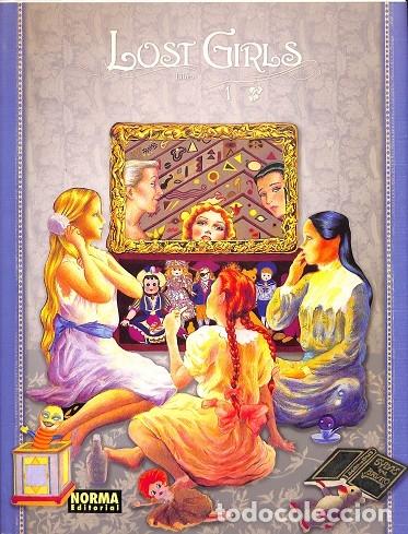 Second hand books: LOST GIRLS 1 - MOORE, ALAN/GEBBIE, MELINDA - NORMA EDITORIAL - 2008 - LOST GIRLS