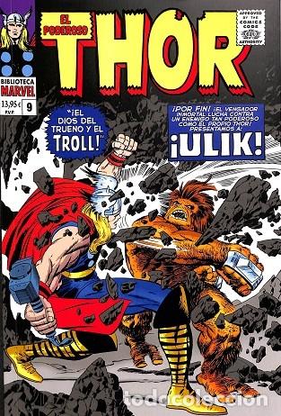 Second hand books: BIBLIOTECA MARVEL EL PODEROSO THOR 9. 1967: THE MIGHTY THOR 137-141, ANNUAL 2 US - VARIOS AUTORES -