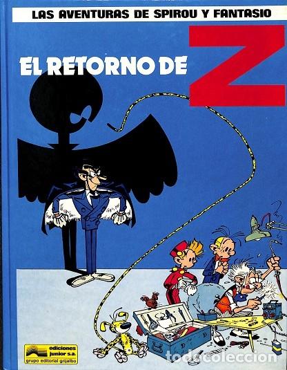 Second hand books: LAS AVENTURAS DE SPIROU Y FANTASIO - EL RETORNO DE Z. - V.V.A - EDITORES VARIOS - 1987