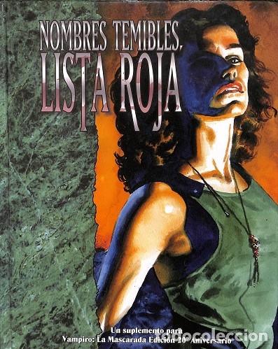 Libri di seconda mano: NOMBRES TEMIBLES, LISTA ROJA - V.V.A - EDITORES VARIOS - 2017