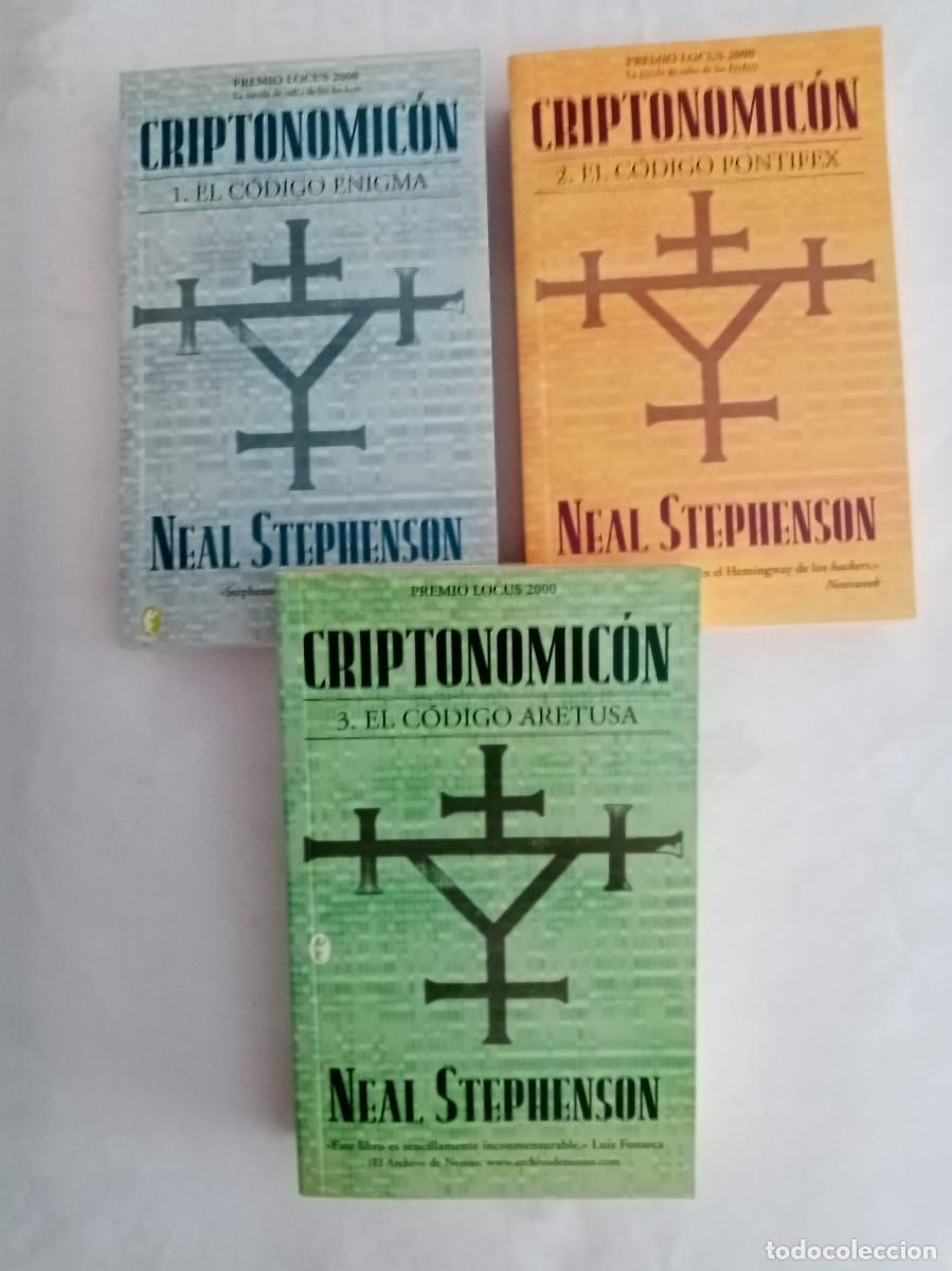 Libros de segunda mano: CRIPTONOMIC&Oacute;N ( 3 VOL ). Neal Stephenson ( EDICIONES B ) - Foto 1