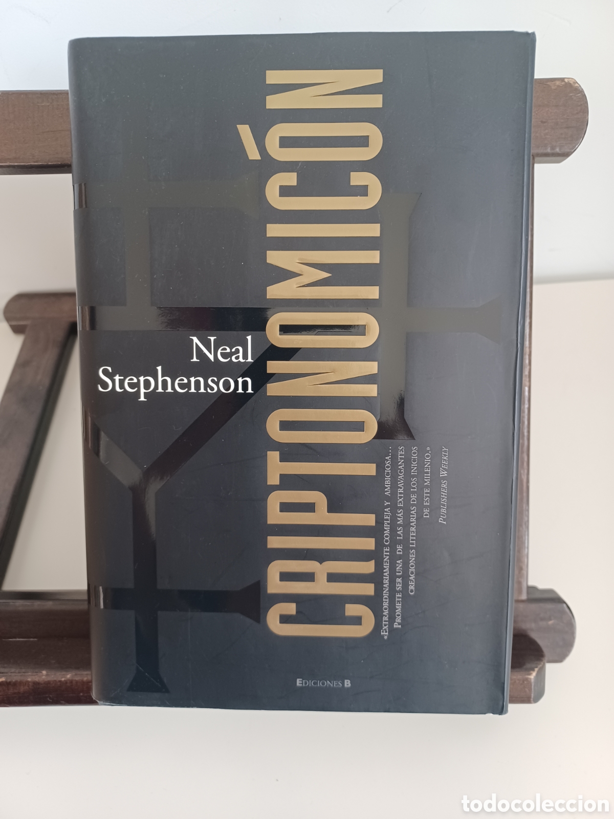Libros de segunda mano: Criptonomic&oacute;n/ Neal Stephenson/ Primera edici&oacute;n Ediciones B, 2007 - Foto 1