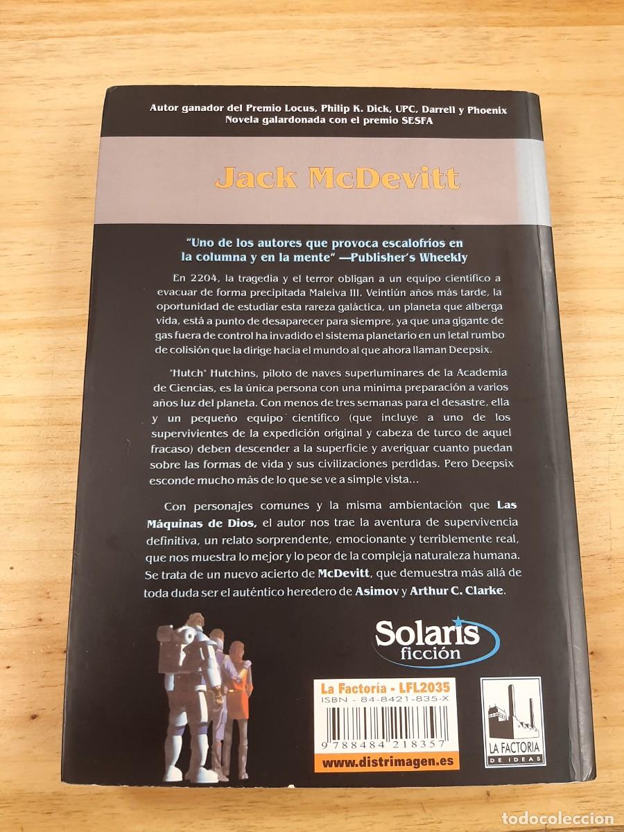 Libros de segunda mano: DEEPSIX - Jack McDevitt - LA FACTORIA DE IDEAS, 2003 - Foto 3