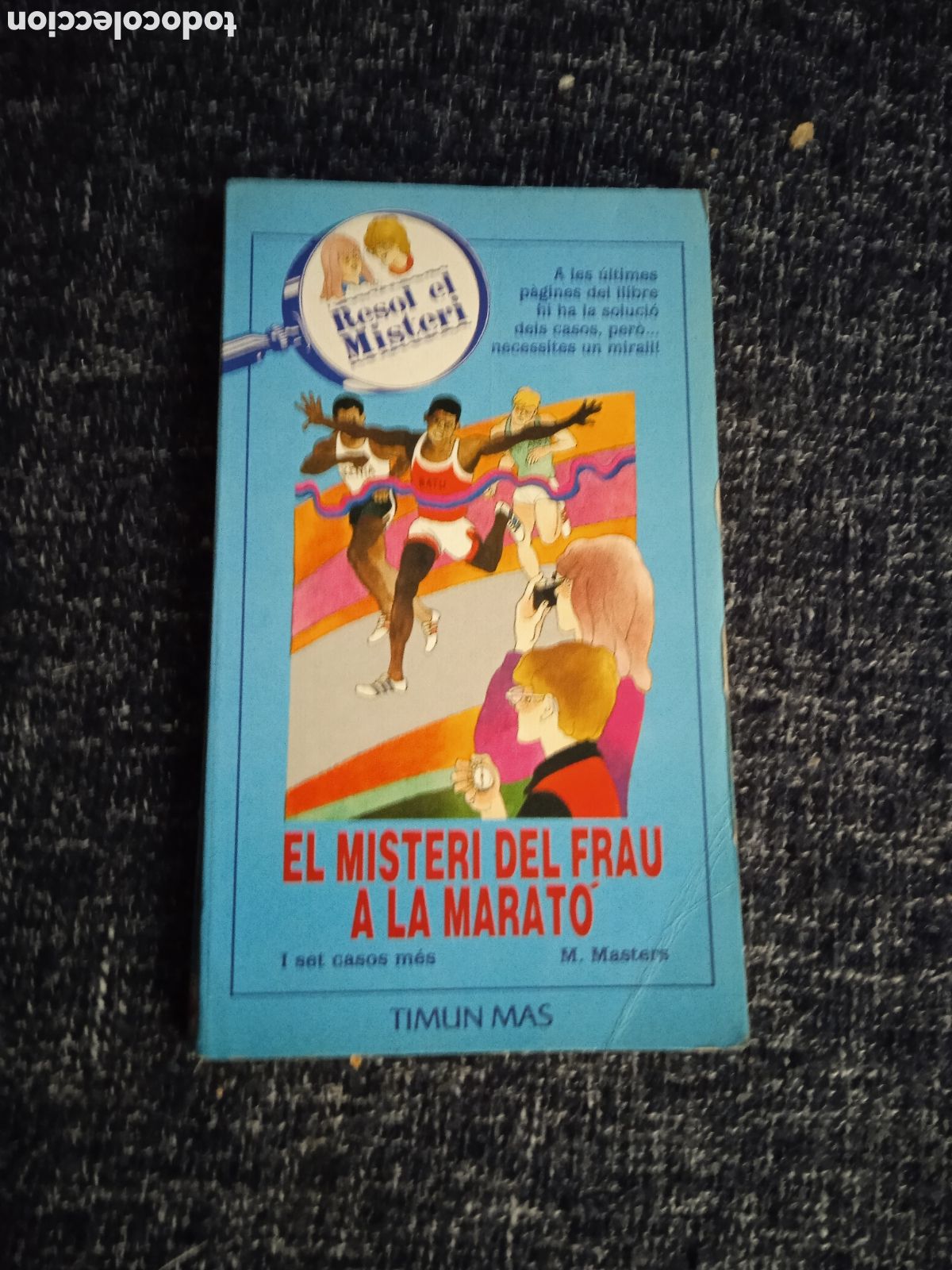 Libros de segunda mano: RESOL EL MISTERI - EL MISTERI DEL FRAU A LA MAROTO -ED. TIMUN MAS -LIBRO JUEGO EN CATALAN