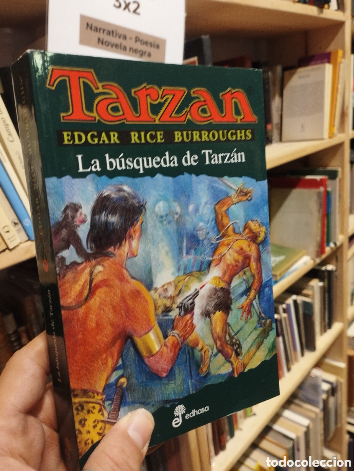 Libri di seconda mano: La b&uacute;squeda de Tarz&aacute;n - Edgar Rice Burroughs