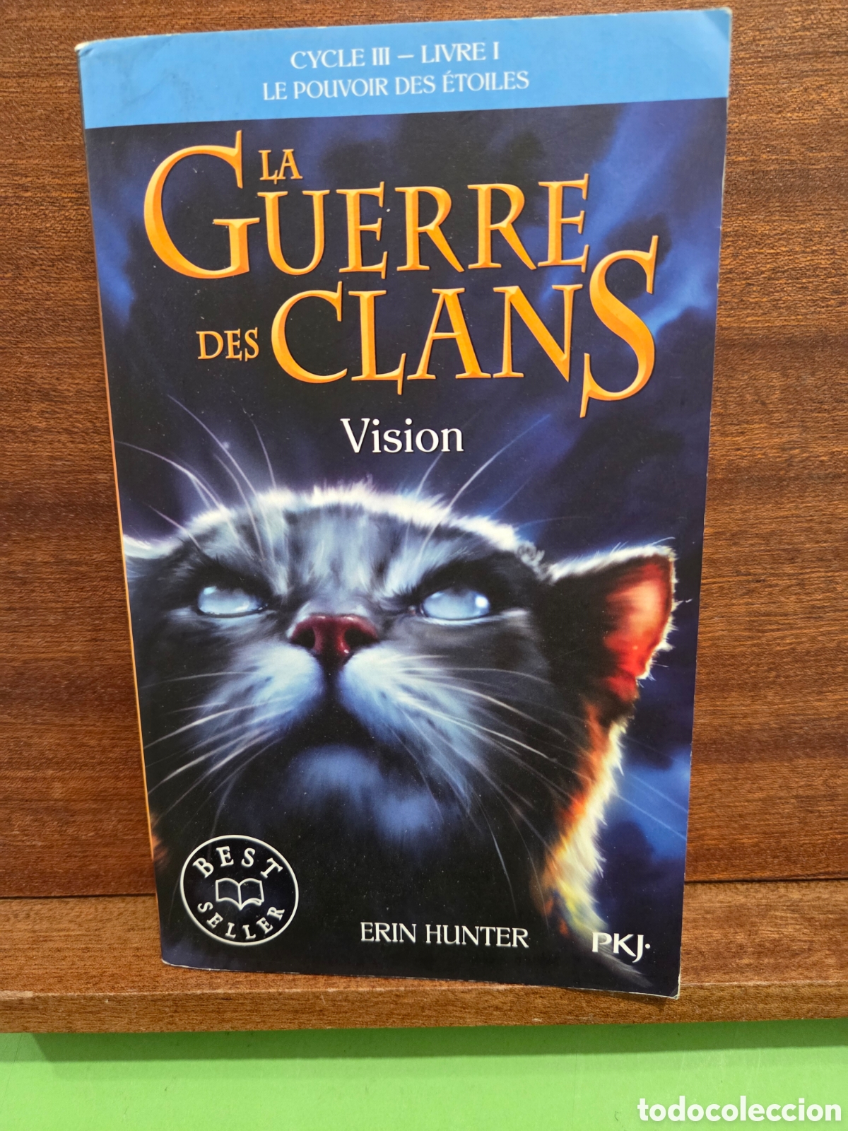 Libros de segunda mano: &rdquo;&rdquo;LA GUERRE DES CLANS&rdquo;&rdquo;...VISION...CICLO III...LIVRE I...LE POUVOIR DES &Egrave;TOILES...ERIN HUNTER..2017.