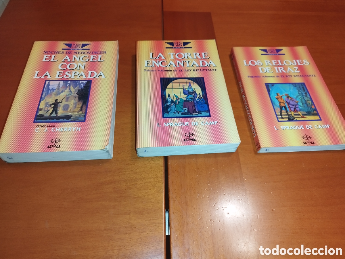 Gebrauchte B&uuml;cher: ICARO FANTASIA N.&ordm; 5, 11 Y 14. ED. EDAF, 1990-91.