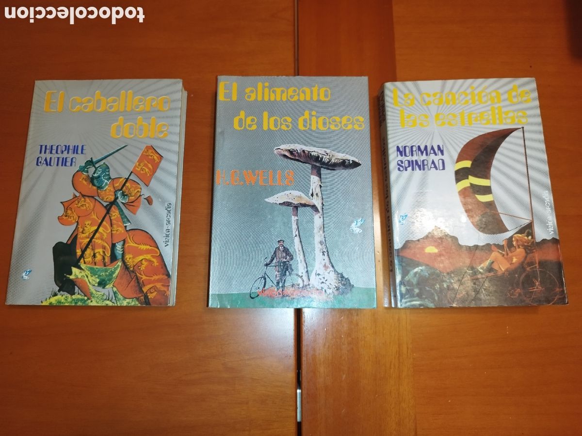 Gebrauchte B&uuml;cher: CIENCIA FICCION. EL CABALLERO DOBLE/EL ALIMENTO DE LOS DIOSES/LA CANCION DE LAS ESTRELLAS. 1983-6