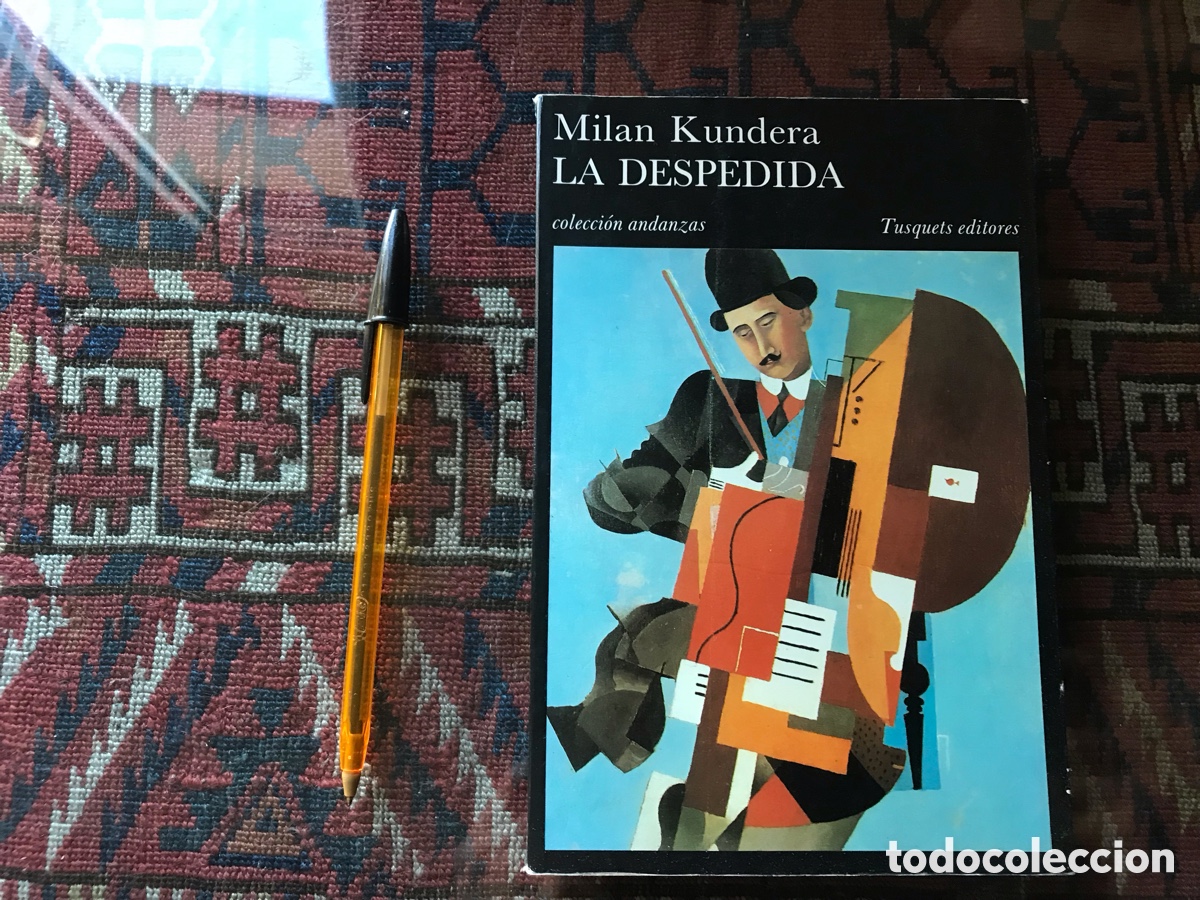 Libros de segunda mano: Despedida. Milan Kundera. Tusquets editores. Colecci&oacute;n andanzas n&ordm; 32