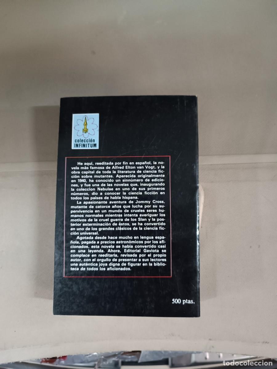 Libros de segunda mano: Slan - A. E. Van Vogt. Infinitum - Foto 2