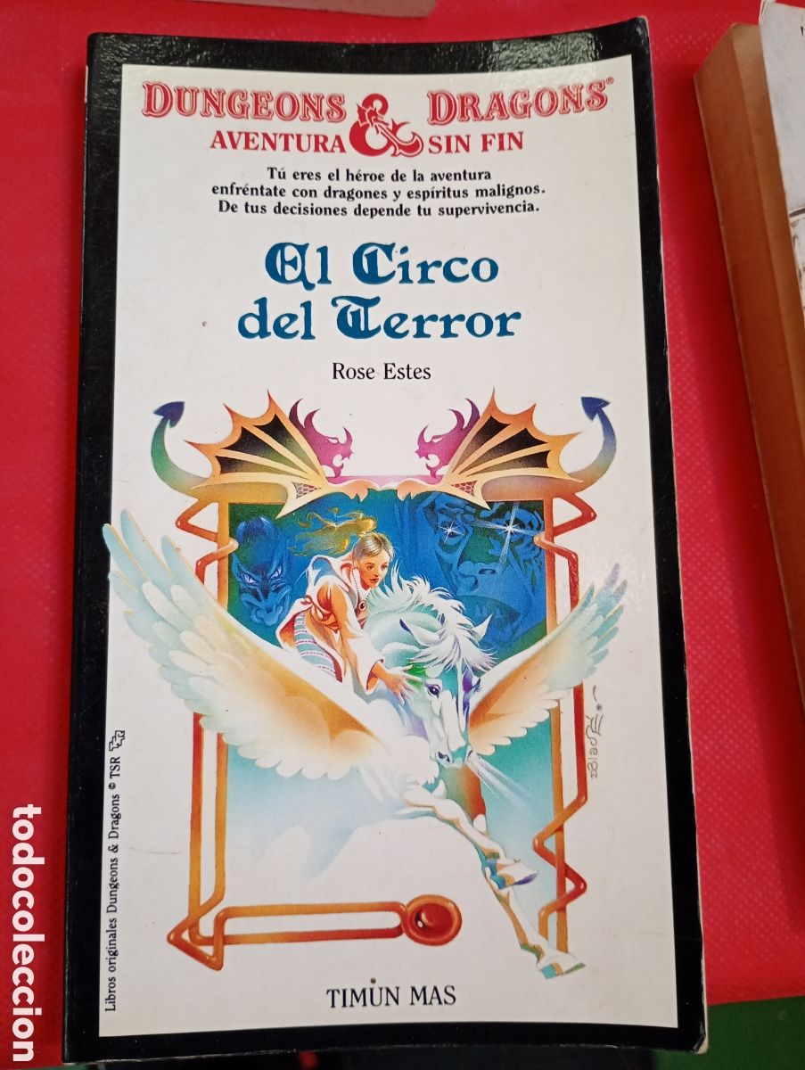 Libros de segunda mano: DUNGEONS & DRAGONS EL CIRCO DEL TERROR ROSE ESTES TIMUN MAS