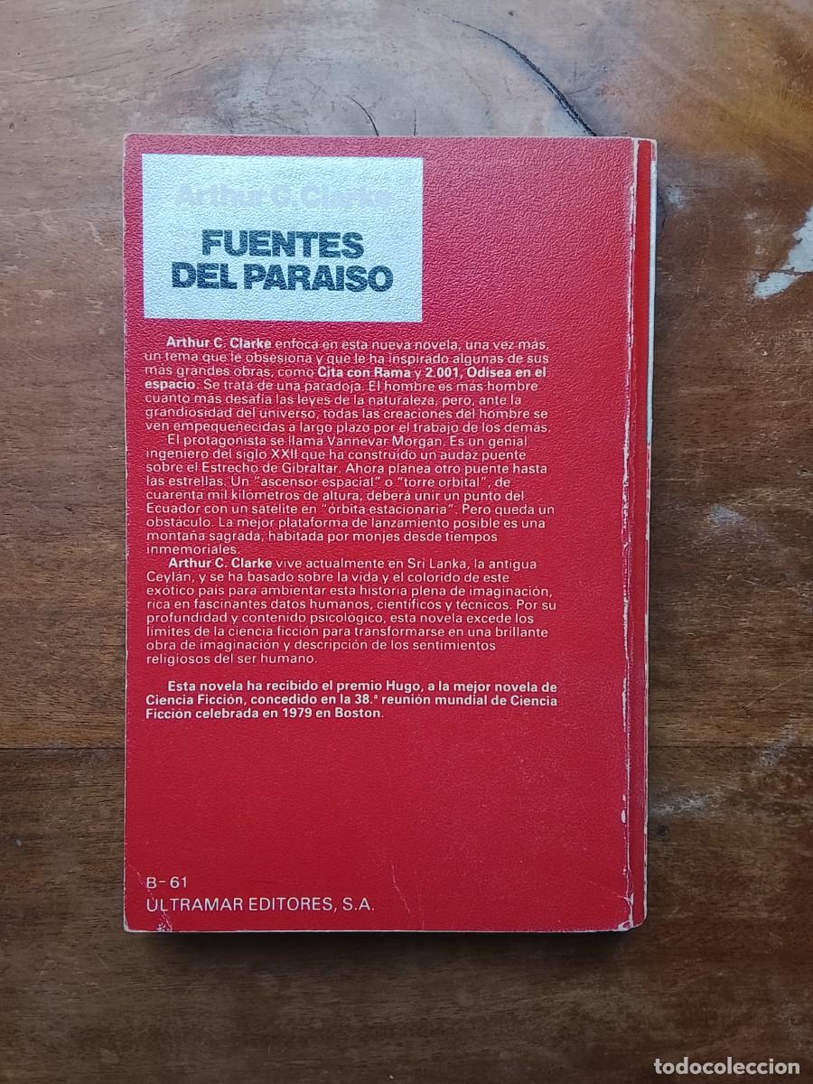 Libros de segunda mano: Fuentes del para&iacute;so. Arthur C Clarke - Foto 3