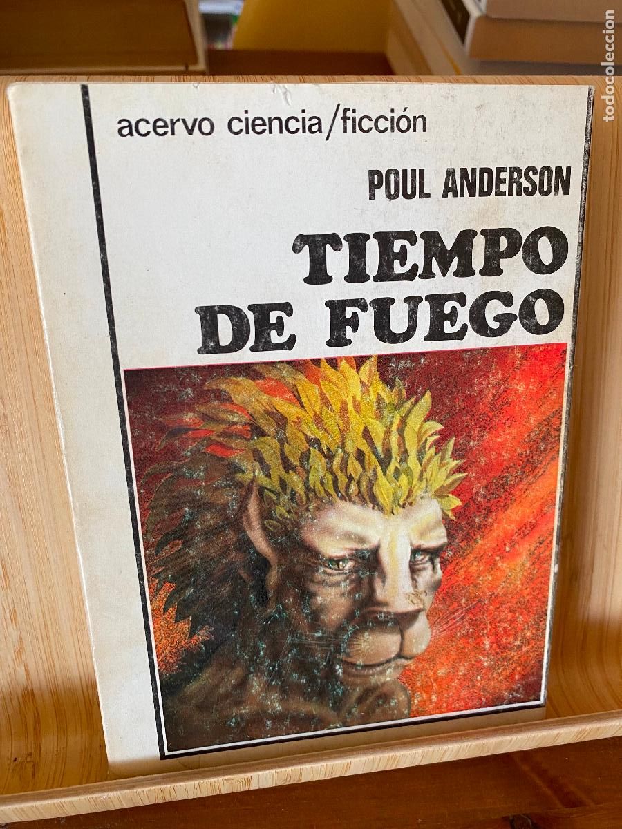 Second hand books: TIEMPO DE FUEGO. POUL ANDERSON. EDITORIAL ACERVO