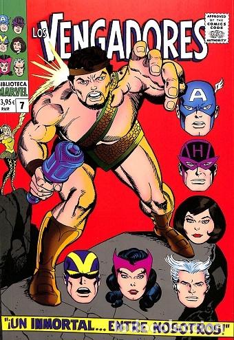 Gebrauchte B&uuml;cher: BIBLIOTECA MARVEL LOS VENGADORES 07 - ROY THOMAS, JOHN BUSCEMA, DON HECK - PANINI COMICS - 2024