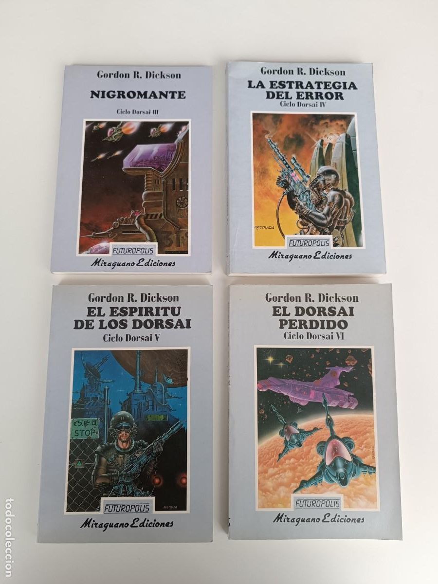 Libros de segunda mano: Lote ciclo Dorsai. Gordon R. Dickson. Miraguano Ediciones.