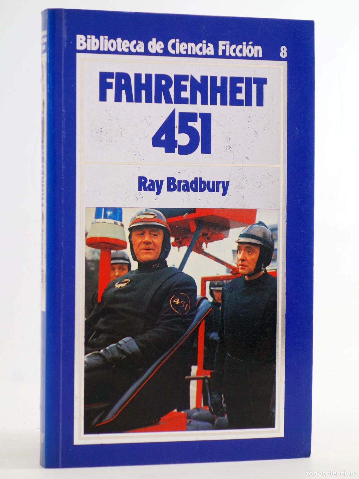 Libros de segunda mano: BIBLIOTECA DE CIENCIA FICCI&Oacute;N 8. Fahrenheit 451 (Ray Bradbury) Orbis, 1985
