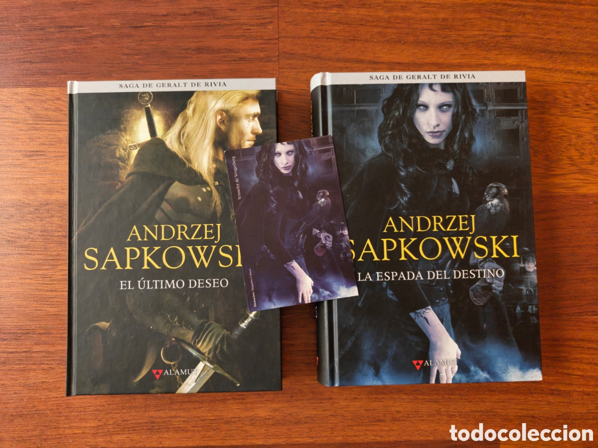 Libros de segunda mano: El &uacute;ltimo deseo y La espada del destino. Geralt de Rivia. The Witcher. Andrzej Sapkowski.