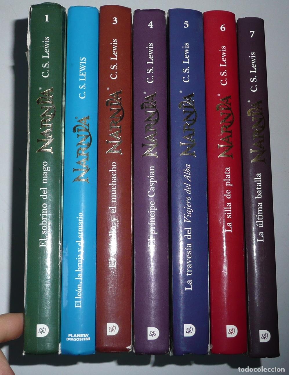 Libros de segunda mano: Las Cr&oacute;nicas de Narnia - C. S. Lewis (7 tomos) Completa. Destino, Planeta DeAgostini