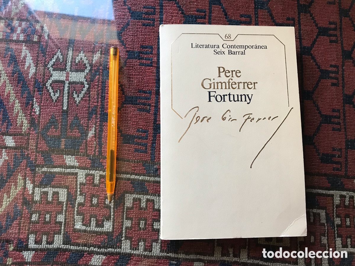 Libros de segunda mano: Fortuny. Pere Gimferrer. Seix Barral . Literatura contempor&aacute;nea n&ordm; 68