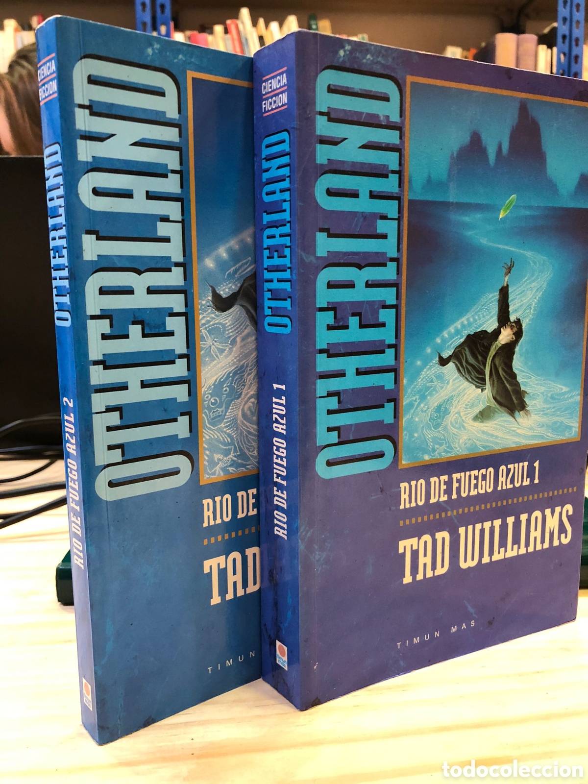 Livros em segunda m&atilde;o: Otherland. R&iacute;o de fuego azul. 2 Vols - Tad Williams