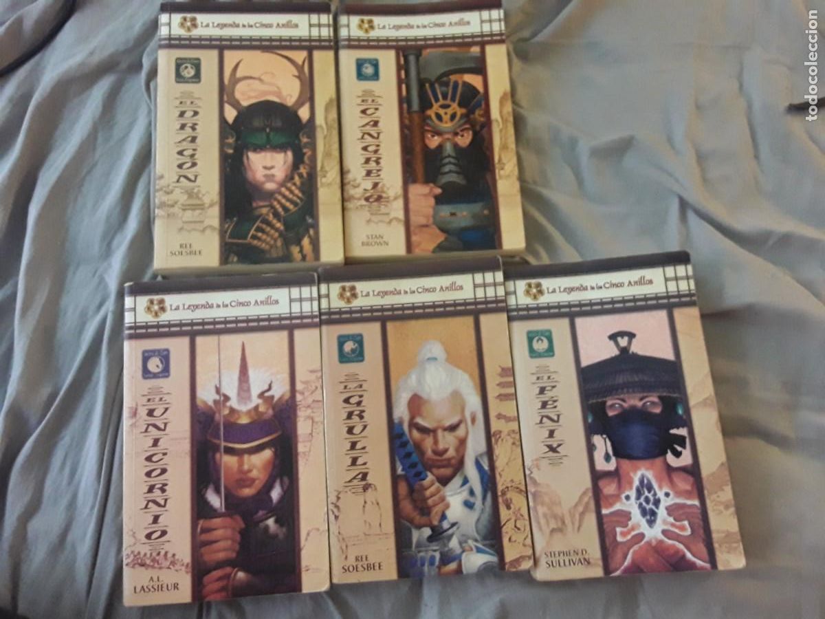 Libros de segunda mano: La leyenda de los cinco anillos, de Stephen D. Sullivan (vol. 2, 3, 4, 5 y 6)