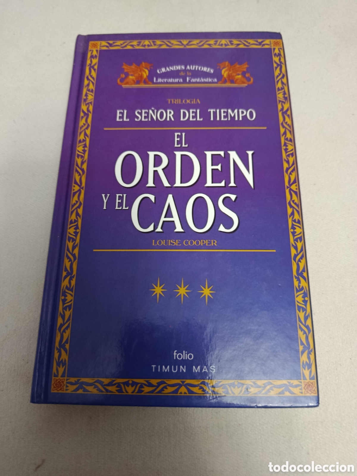 Libros de segunda mano: Trilog&iacute;a el se&ntilde;or del tiempo - el orden y el caos