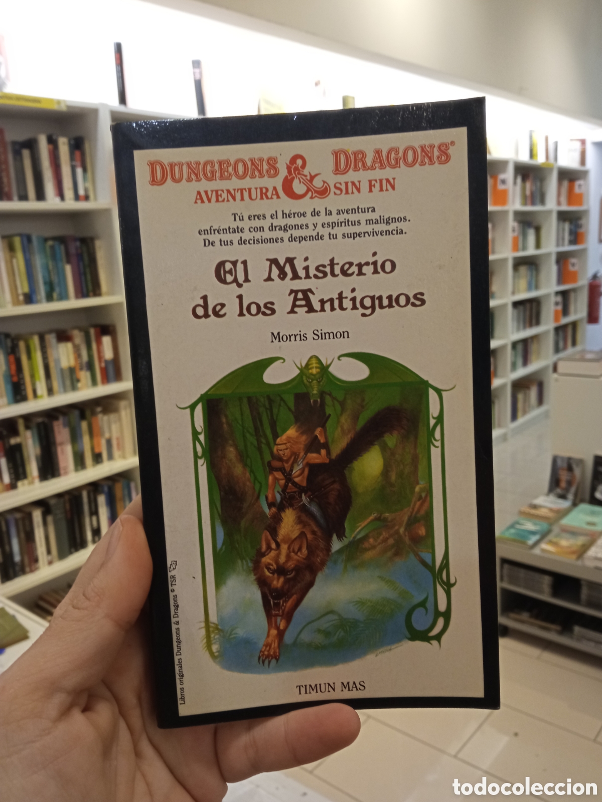 Gebrauchte B&uuml;cher: DUNGEONS & DRAGONS. N&ordm; 22: EL MISTERIO DE LOS ANTIGUOS. Aventura sin fin. Morris Sim&oacute;n. Timun Mas