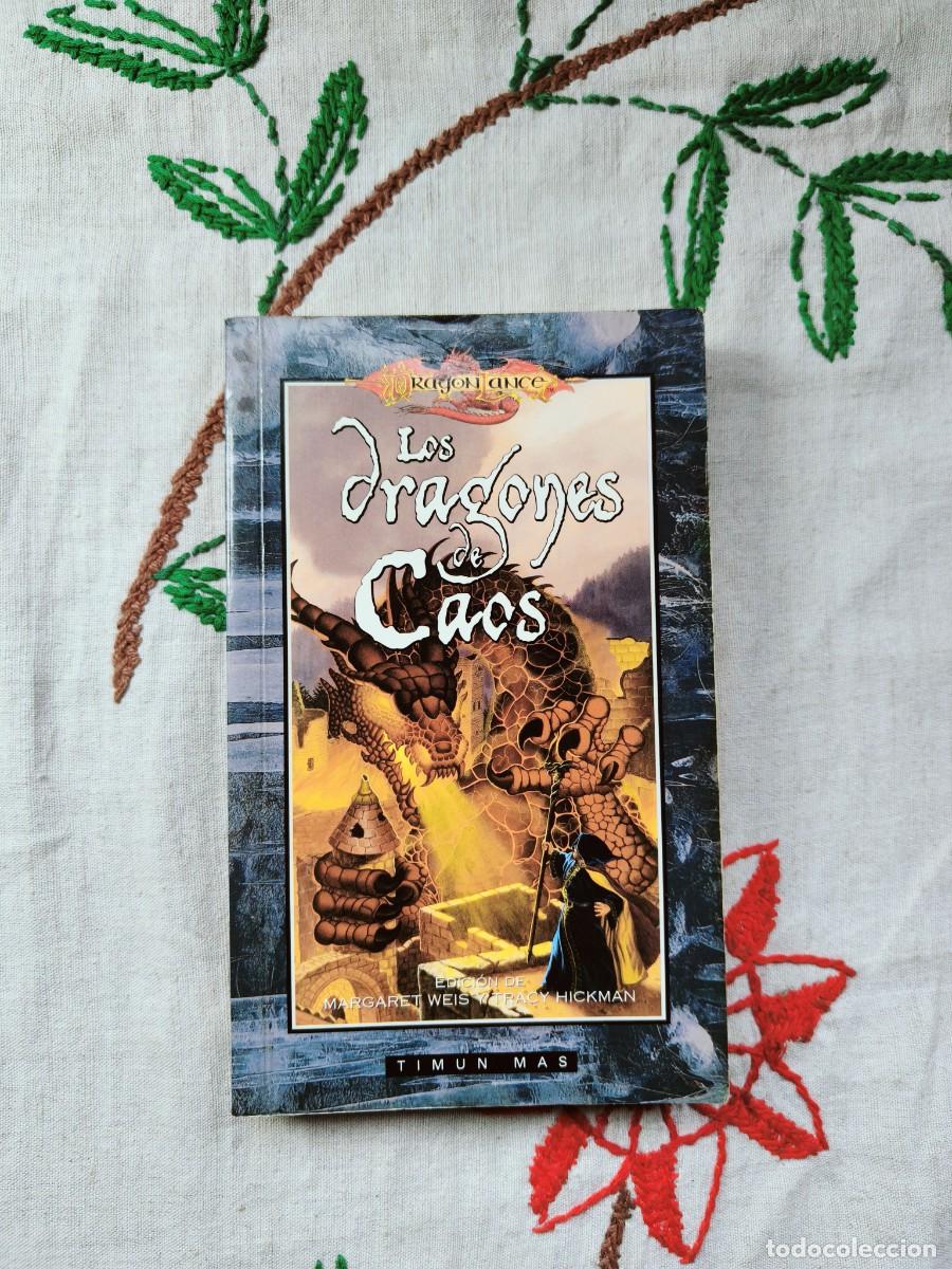 Livres d'occasion: Los Dragones del Caos. Dragonlance. Margaret Weis. Timun Mas. Tapa blanda.