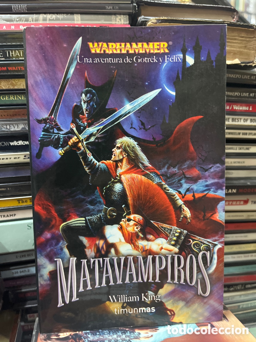 Libros de segunda mano: matavampiros william king warhammer
