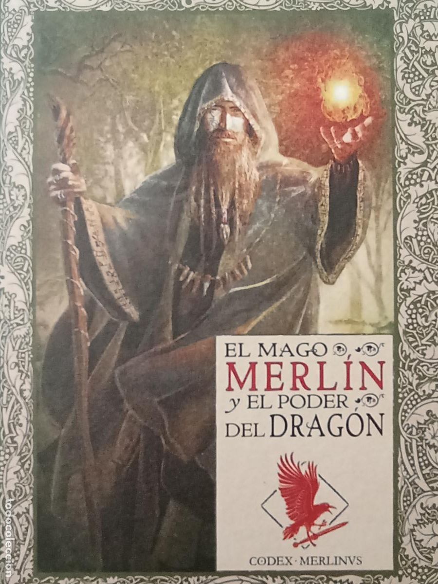 Libros de segunda mano: EL MAGO MERLIN Y EL PODER DEL DRAG&Oacute;N - CODEX MERLINVS - COMO NUEVO - Foto 3