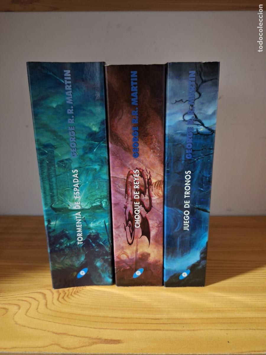 Libros de segunda mano: Juego de tronos - Canci&oacute;n de hielo y fuego 1,2 y 3