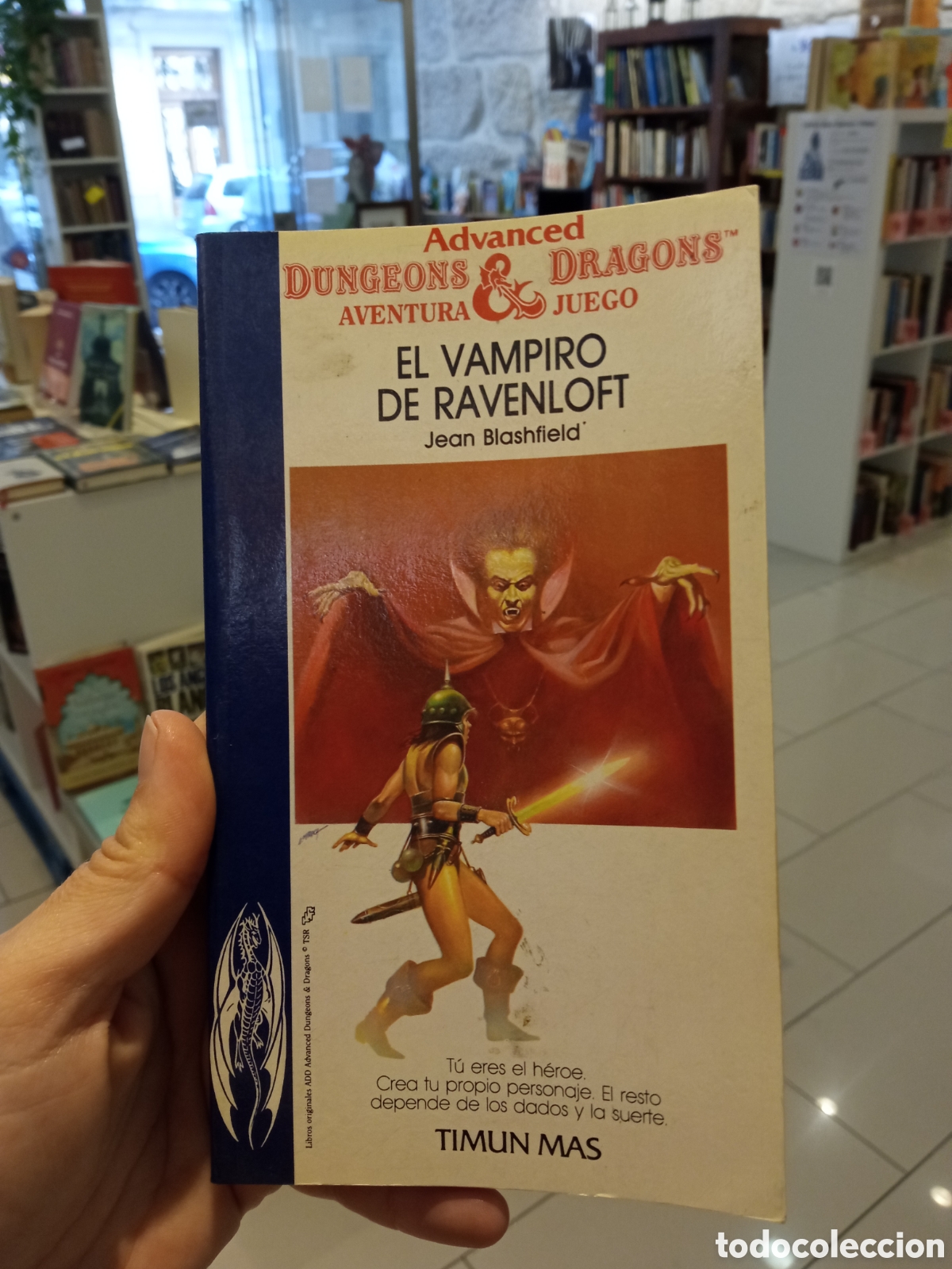 Libros de segunda mano: Advanced Dungeons & Dragons. El vampiro de Ravenloft. Jean Blashfield