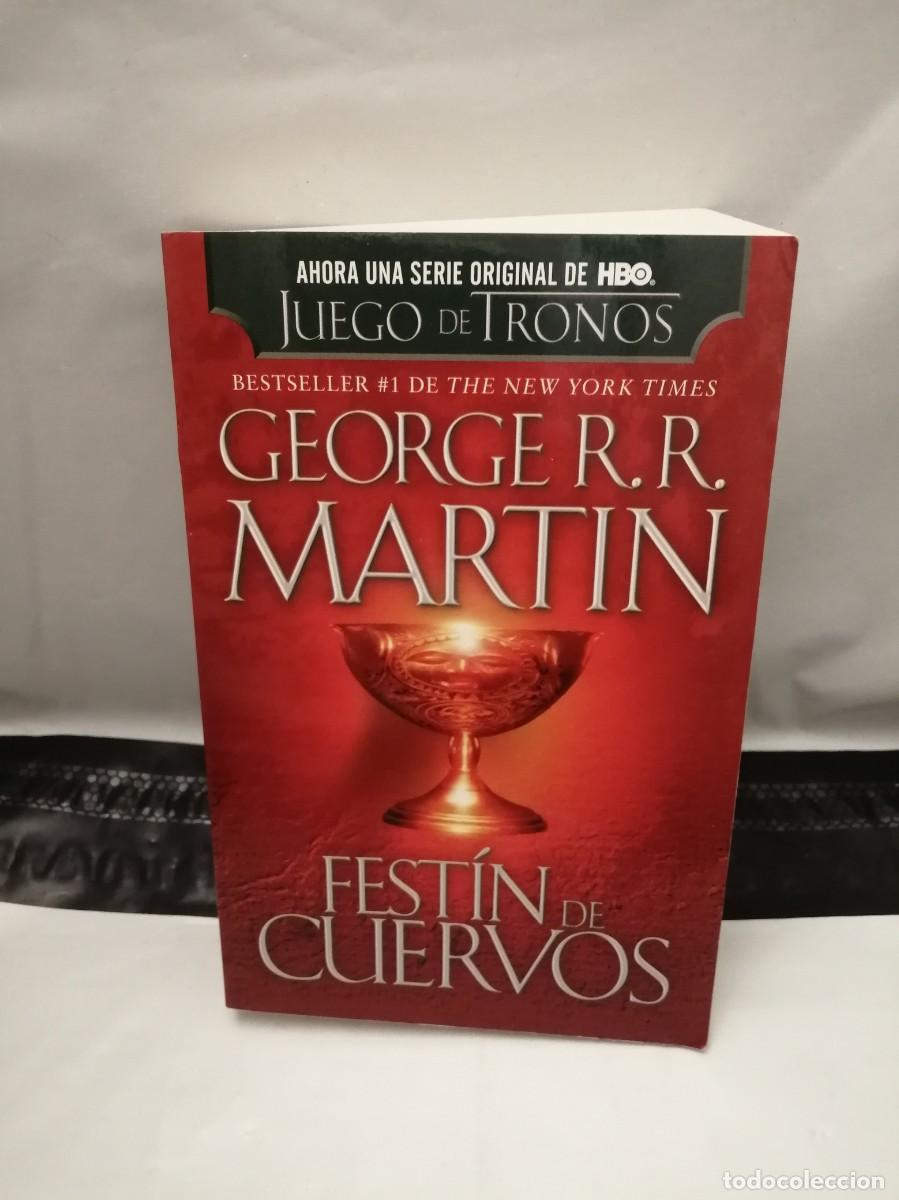 Libros de segunda mano: George R.R. Martin: Fest&iacute;n de cuervos (Primera edici&oacute;n, Vintage Espa&ntilde;ol 2012)