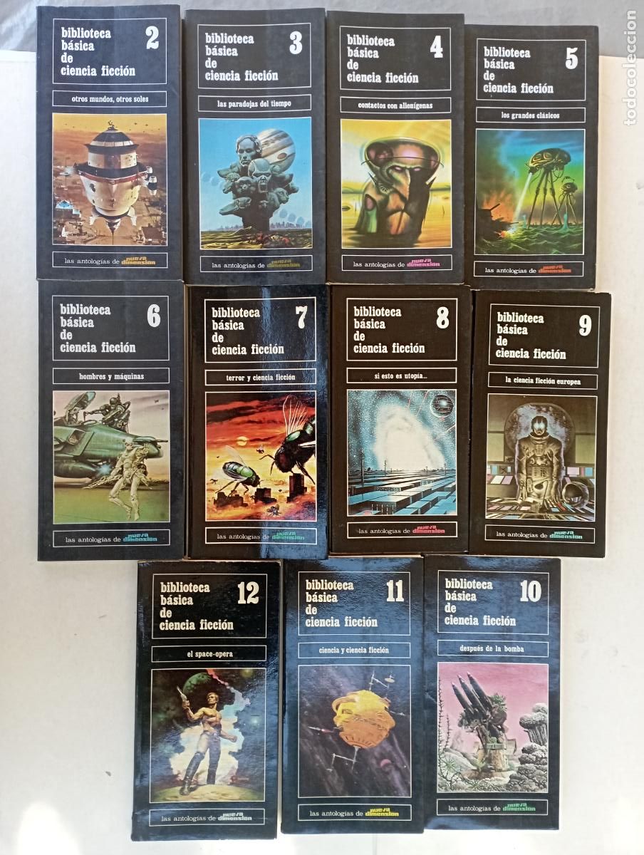 Second hand books: BIBLIOTECA B&Aacute;SICA DE CIENCIA FICCI&Oacute;N 2 AL 12 - NUEVA DIMENSI&Oacute;N - MUY BIEN CONSERVADOS