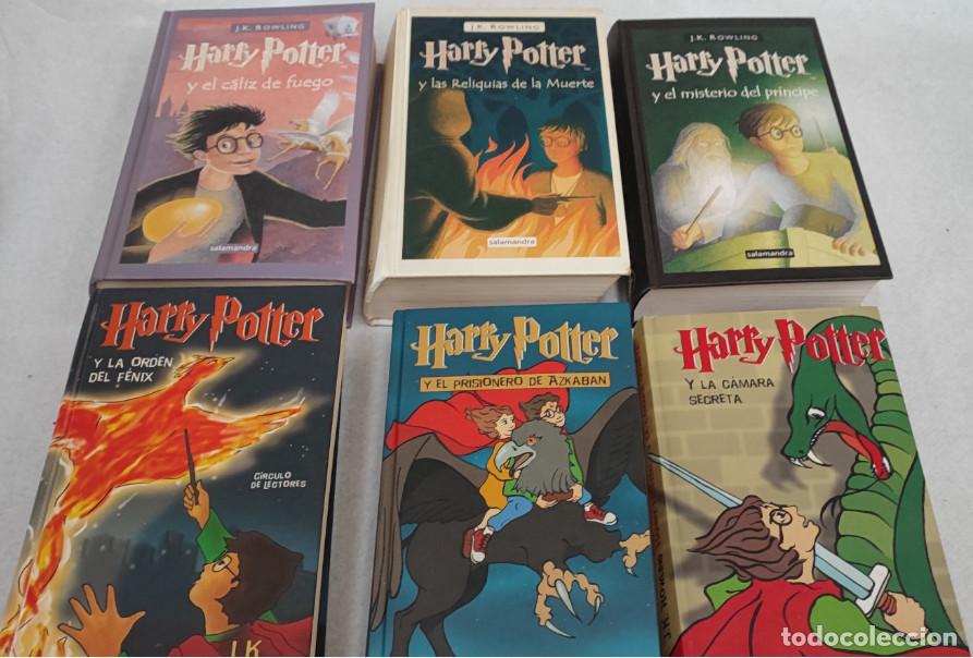 Libros de segunda mano: 6 LIBROS DE HARRY POTTER, 3 DE SALAMANDRA Y 3 DE CIRCULO DE LECTORES