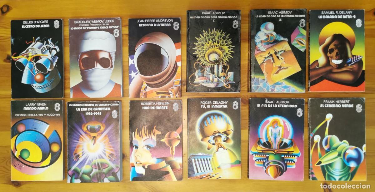 Libros de segunda mano: SUPER FICCION - MARTINEZ ROCA - 1&ordf; Epoca - 1976 - Lote de 38 Tomos