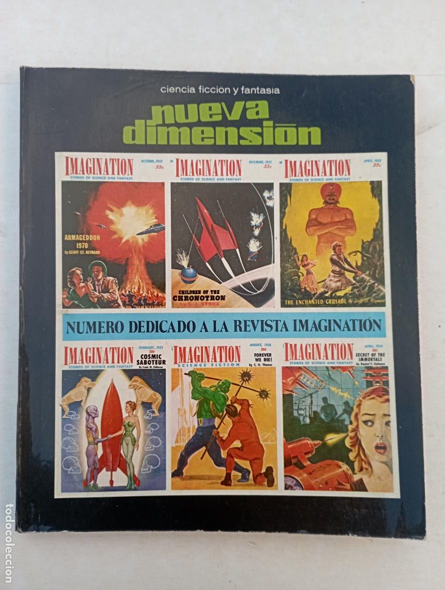 Libros de segunda mano: NUEVA DIMENSION N&ordm; 45 - PHILIP K. DICK, ROBERT A. HEINLEIN, ROBERT SHECKLRY, FREDERICK POHL ETC