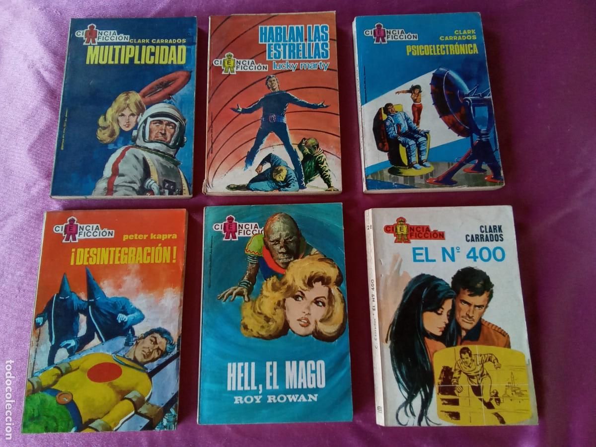 Libros de segunda mano: NOVELAS LOTE CIENCIA FICCI&Oacute;N EDICIONES TORAY N&ordm; 2-4-16-18-19-28. L3C2